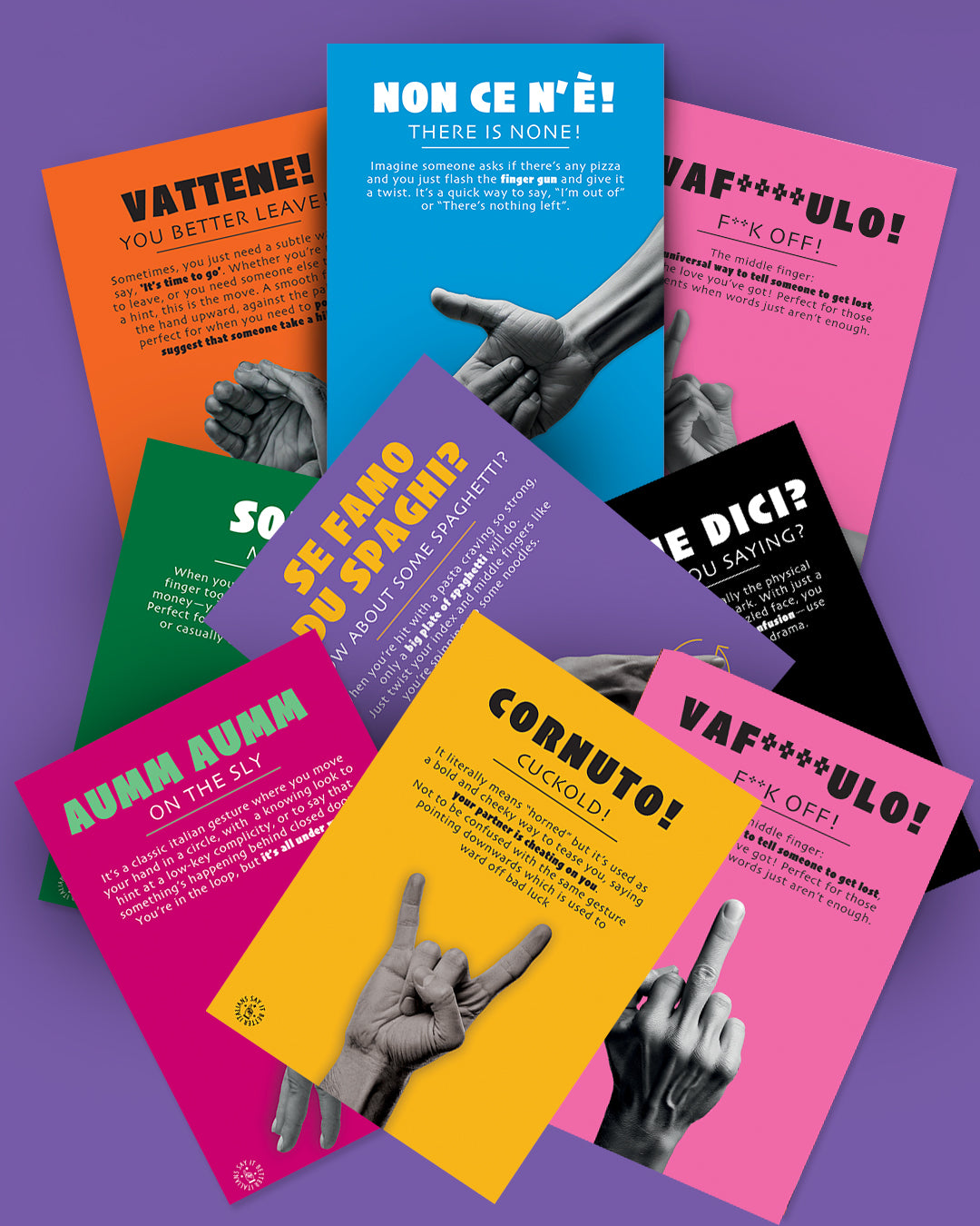Pack 9 Cartoline