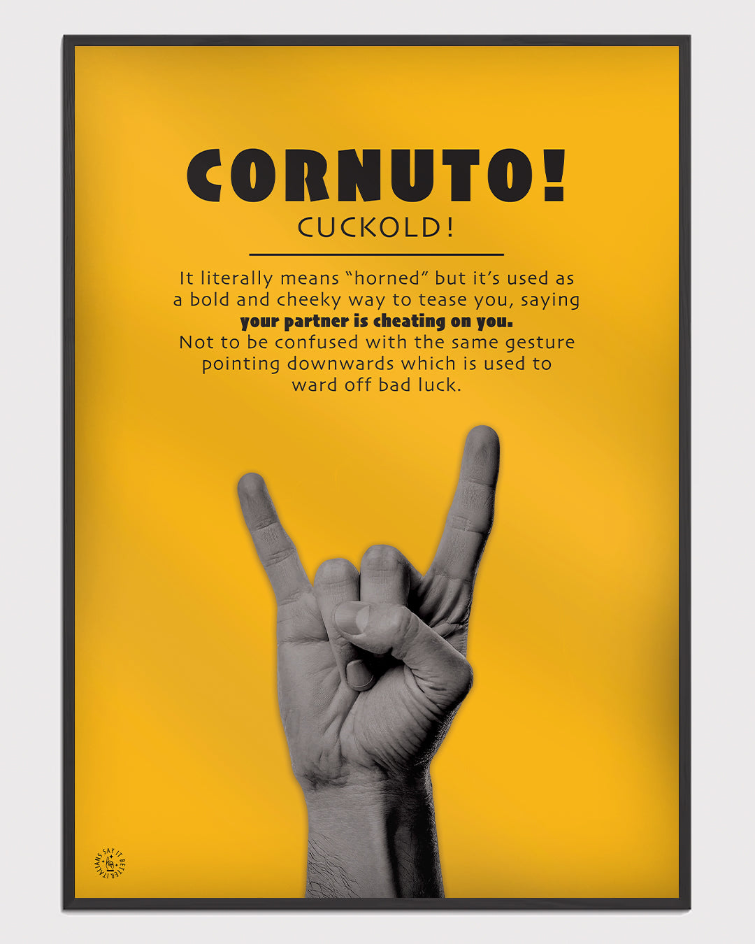 Cornuto - Poster 50x70