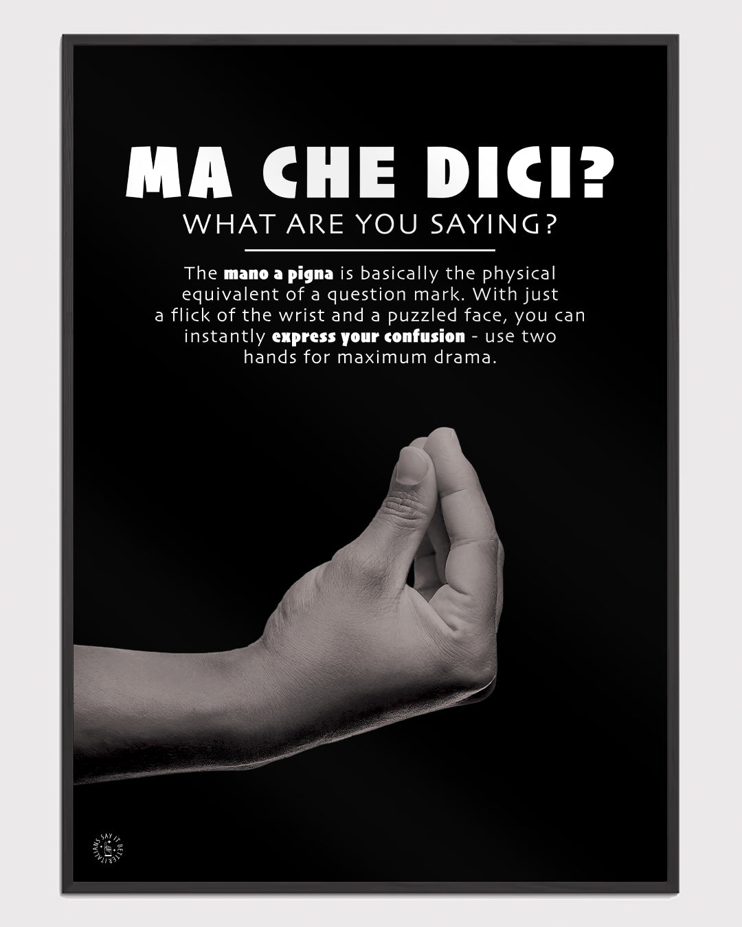 Ma che dici - Poster 50x70