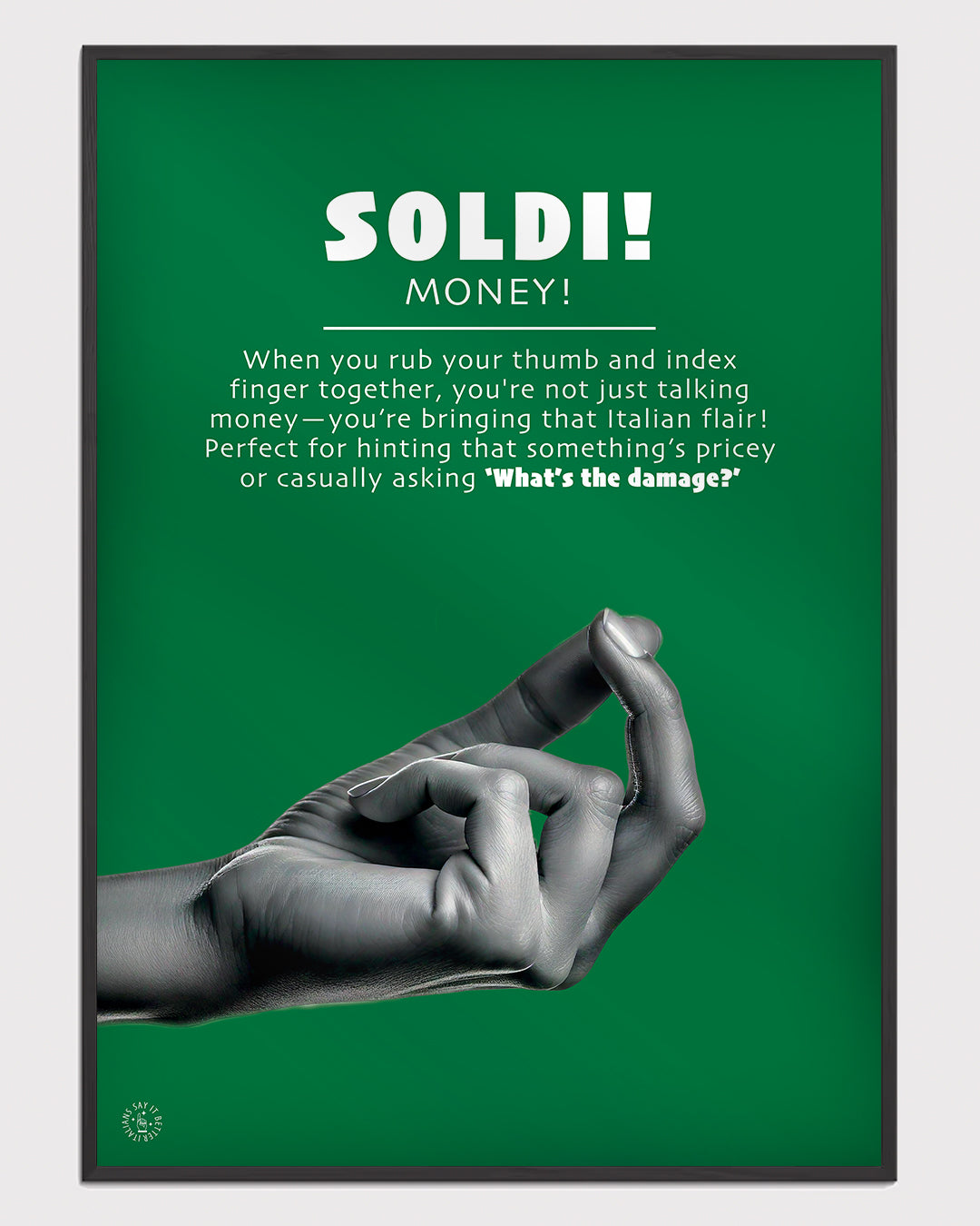 Soldi - Poster 50x70